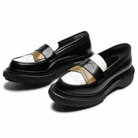 Type 203 - Moutarde, ivoire et noir