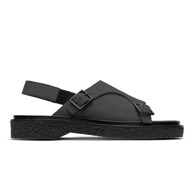 Type 140 - Waxed suede black