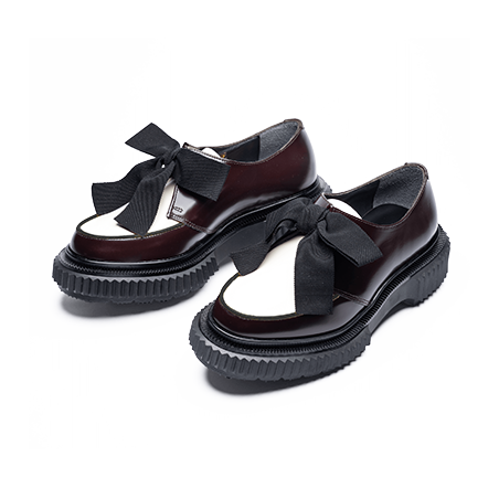 Type 205 Women - Burgundy, ivory and yellow