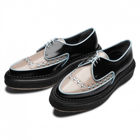 Type 101 Homme - Noir, bleu et beige