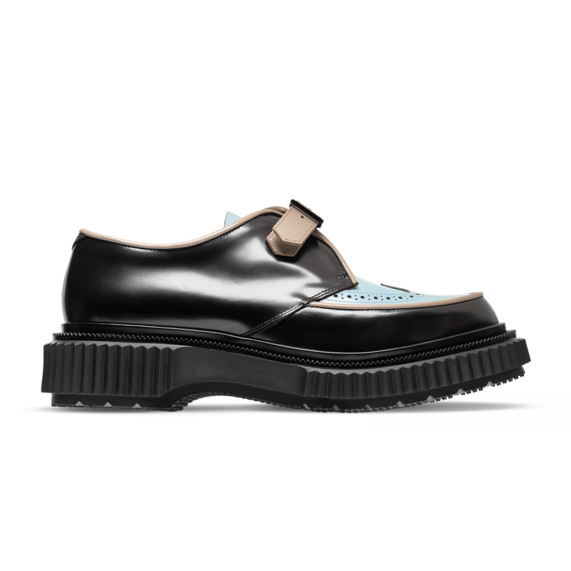 Type 198 Homme - Noir, bleu et beige