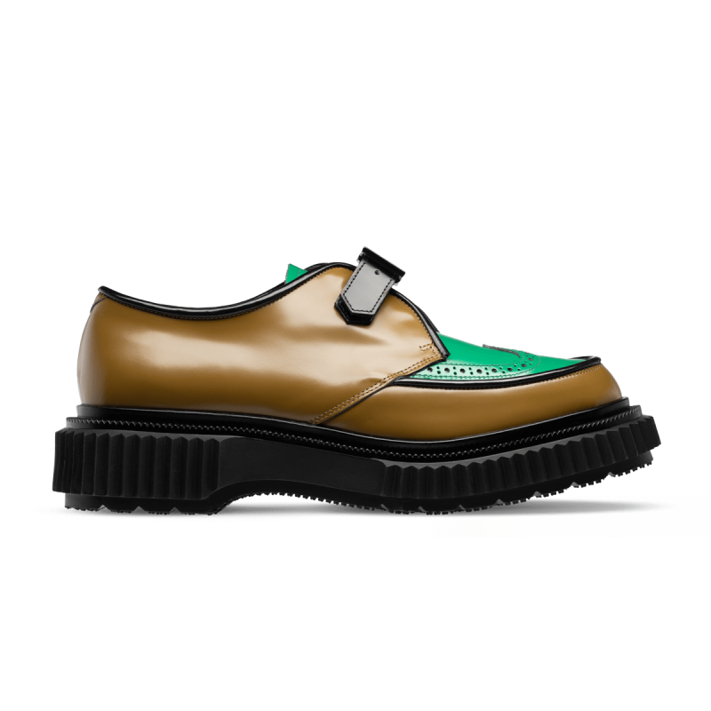 Type 198 Homme - Moutarde, vert et noir