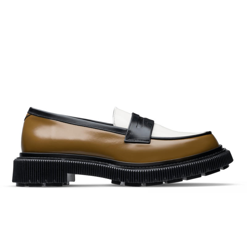 Type 159 Men - Mustard, ivory and black