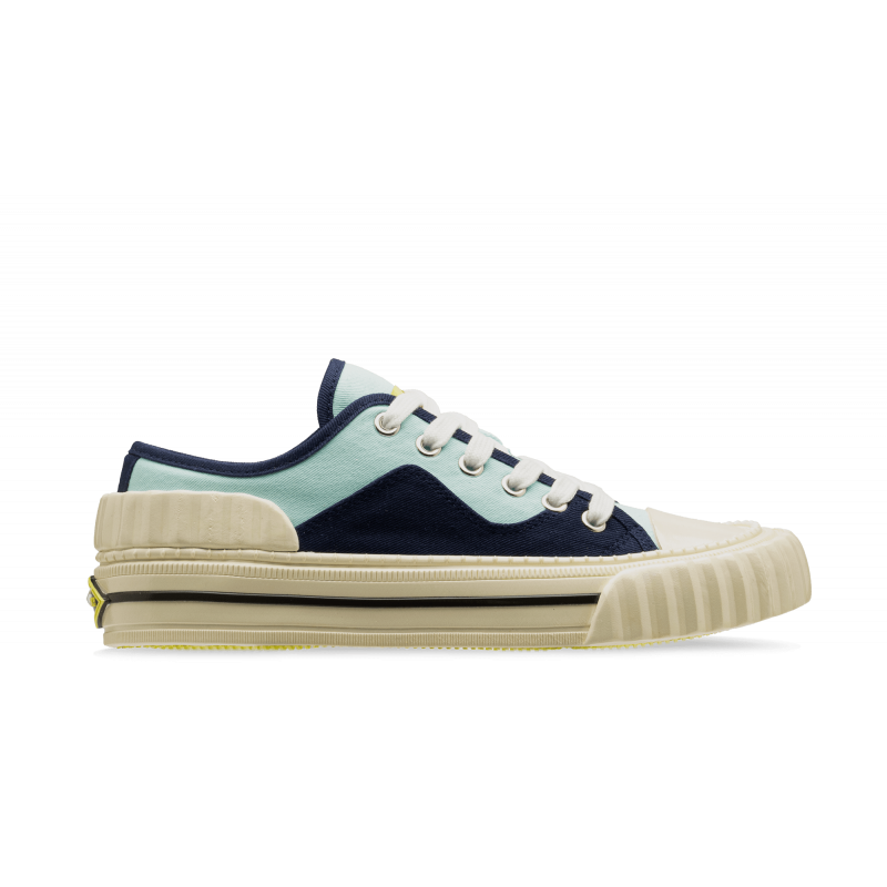 Sneakers PAN PAN ! low Homme - Bleu P.I.L. et bleu marine
