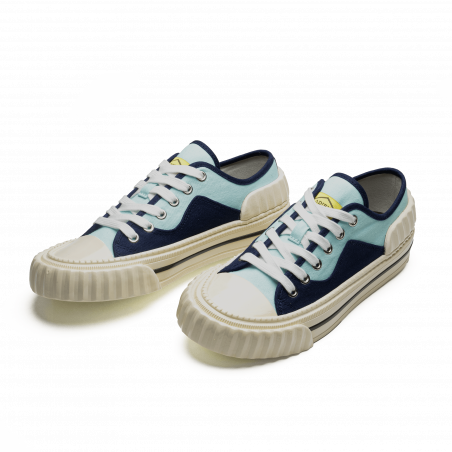 Sneakers PAN PAN ! low Homme - Bleu P.I.L. et bleu marine