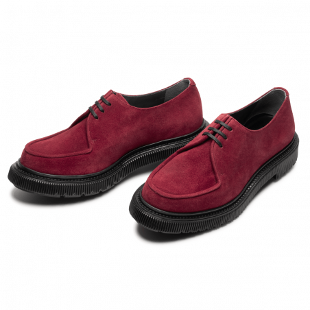 Type 124 - Suede burgundy
