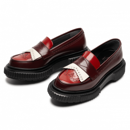 Type 203 - Burgundy, red and white
