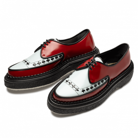 Type 101 Femme - Rouge, bleu et noir