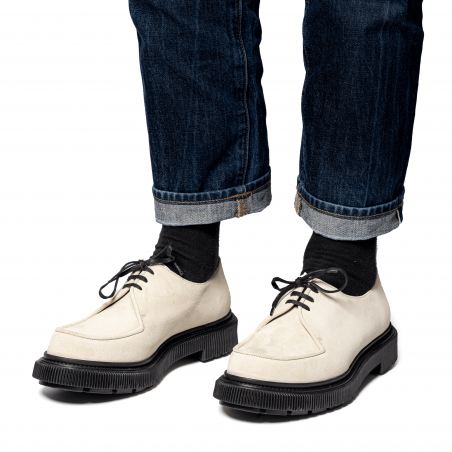 Type 124 Homme - Suede ivoire