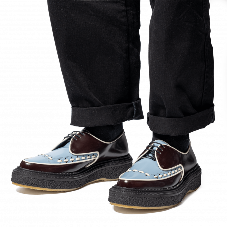 Type 101 Men - Burgundy and blue