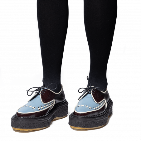 Type 101 Women - Burgundy and blue