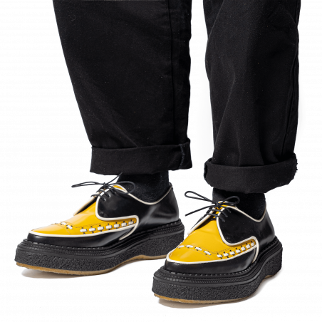 Type 101 Men - Black, ivory and yellow