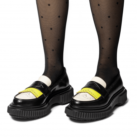 Type 203 Women - Black, ivory and yellow